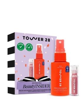 Tower 28 SOS Spray & Lip Gloss Duo Set